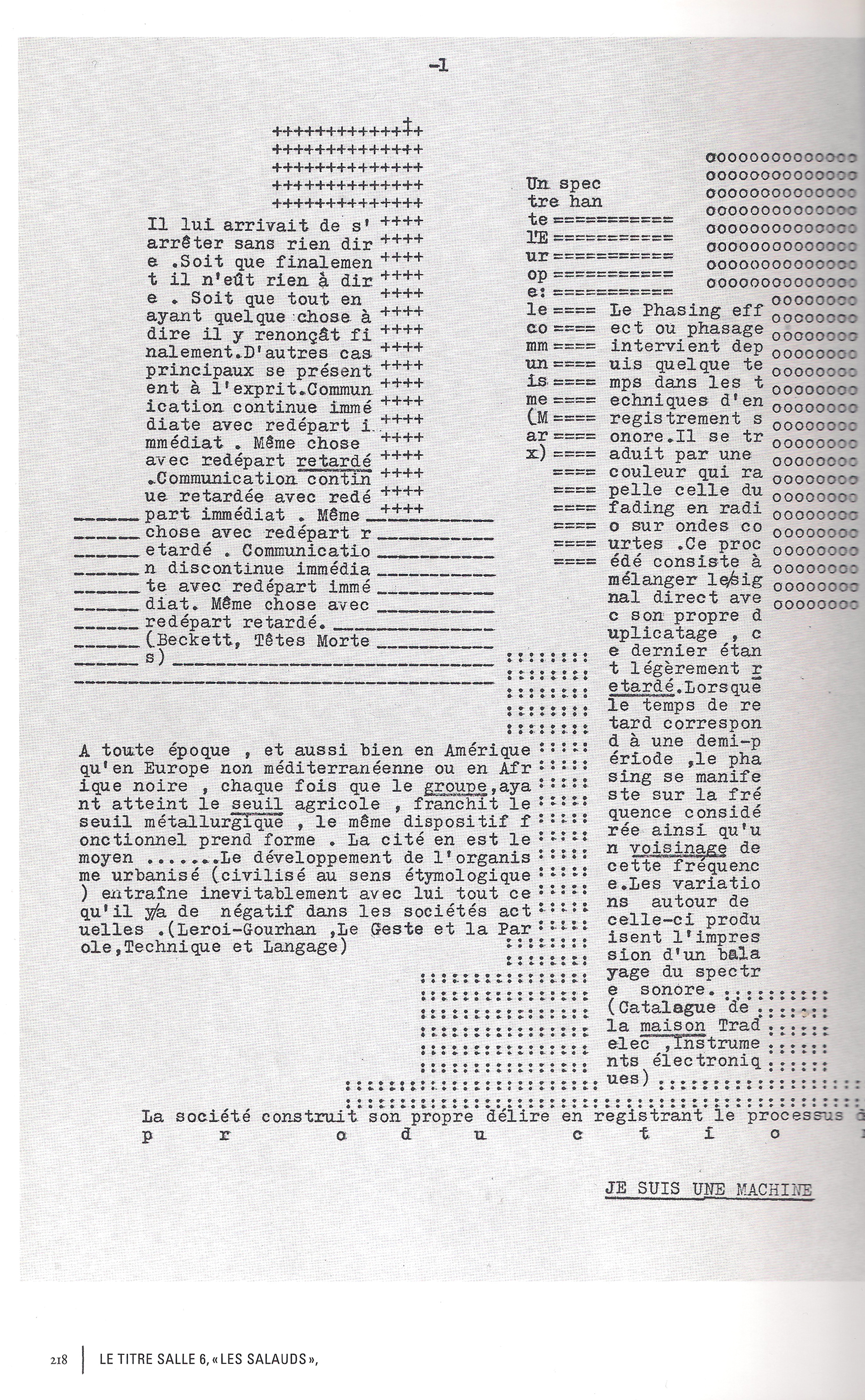 GODARD, Jean-Luc. [1973] Moi Je, projet de film, p. -1, in Documents, Editions du Centre Pompidou, 2006. p.218, &nbsp;