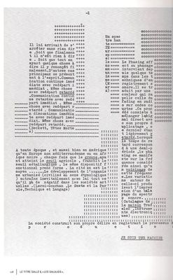 GODARD, Jean-Luc. [1973] Moi Je, projet de film, p. -1, in Documents, Editions du Centre Pompidou, 2006. p.218,  