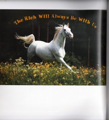 BEDWELL, Simon. Untitled (The Rich Will Always Be With Us), tinta spray sobre póster montado em alumínio/spray paint on found poster on aluminium, in Irresistible Magazine, Tate, 2007. p.16
